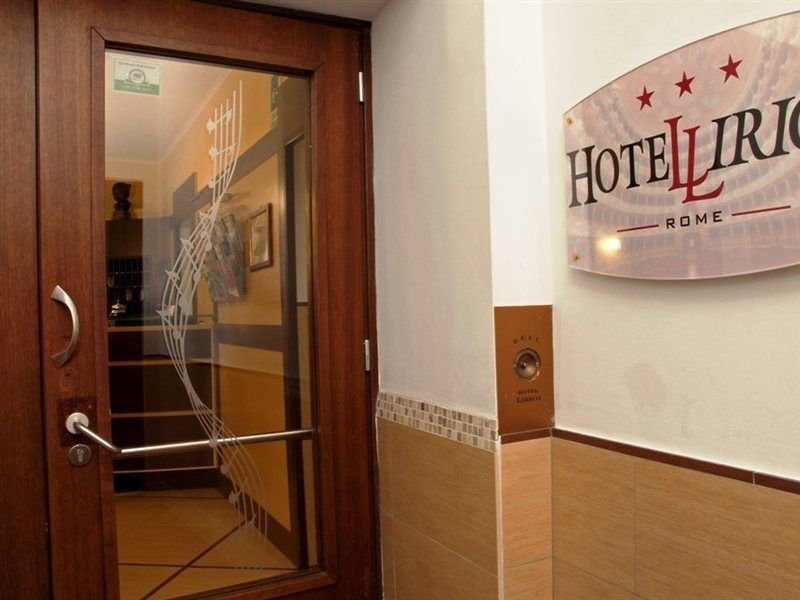 Hotel Lirico Рим Экстерьер фото